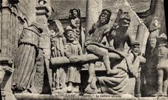 CPA Saint Thegonnec Le Calvaire