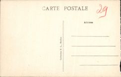 CPA Saint Thegonnec Retable de l'autel du rosaire