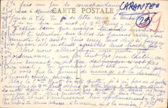 VINTAGE POSTCARD Carantec the Church