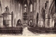 CPA Sarlat Interieur De La Cathedrale