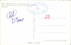 MODERN CARD Dreux Royal Vault St Louis