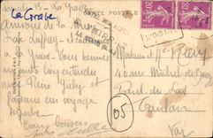 CPA Le village La Grave et la Meije