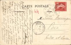 VINTAGE POSTCARD Nantes Tomb of the Counts