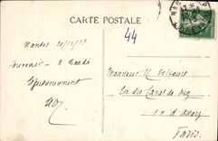 VINTAGE POSTCARD Nantes Basilica Saint Nicolas the pulpit