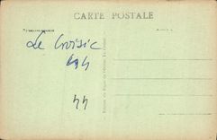 VINTAGE POSTCARD Croisic the Parish church of Notre Dame de Pitie