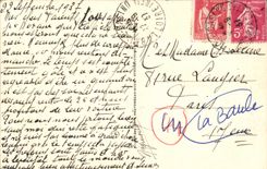 VINTAGE POSTCARD La Baule the New Church