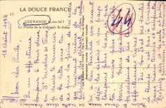 VINTAGE POSTCARD Guerande the Porch of Collegial St Aubin