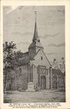 VINTAGE POSTCARD Vertou the Old Church About 1860