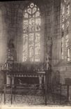 CPA Le Faouet Chapelle Sainte Barbe L'autel et les vitraux 
