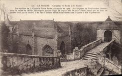 CPA Le Faouet Chapelle Saint Barbe et St Michel