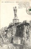 CPA Le Puy Statue de Notre Dame de France