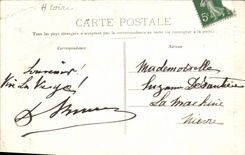 VINTAGE POSTCARD Puy Rules of Notre Dame de France