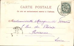 VINTAGE POSTCARD Langres Pore of the Troughs