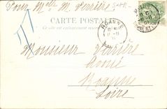 VINTAGE POSTCARD Melun Notre Dame Church