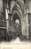 De la VENDIMIA de la POSTAL de Compiegne de la iglesia pasillo lateral de Jacques Saint