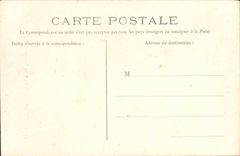 De la VENDIMIA de la POSTAL de Compiegne de la iglesia pasillo lateral de Jacques Saint