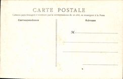 VINTAGE POSTCARD Isle Adam Facade of the Town hall