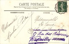 VINTAGE POSTCARD Enghien the Small Lake