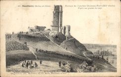 CPA Montlhery Ruines de l'ancien Chateau Fort