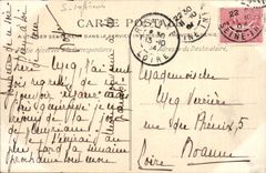 VINTAGE POSTCARD Rouen Law courts Interior Court