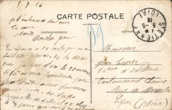 VINTAGE POSTCARD Holy Etienne View of the Central part