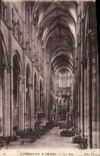 VINTAGE POSTCARD Cathedral Of Amiens the nave