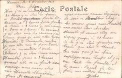 VINTAGE POSTCARD Cathedral Of Amiens the nave