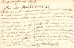 VINTAGE POSTCARD Lyon Morand Bridge