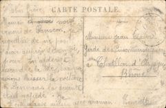 VINTAGE POSTCARD the castle of Torsiac Dominates the valley of Allagnon close Laneau