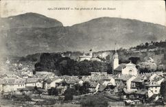 CPA Chambery Vue Generale et Massif des Bauzes