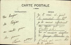 VINTAGE POSTCARD Beziers the Theater