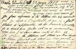 CPA Ile Ste Marguerite la rue des Officiers 