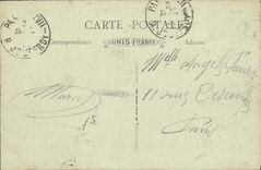 VINTAGE POSTCARD Auxerre Bridge Saint Nicolas