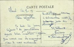 VINTAGE POSTCARD Lyon Apse of Fourviere