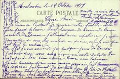 VINTAGE POSTCARD Montauran the New Bridge