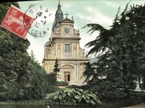 CPA Blois Square Victor Hugo et Eglise St Vincent