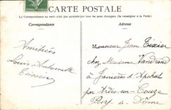 VINTAGE POSTCARD Paris Wood De Vincennes Lake Daumesnil and Belvedere