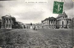 POSTAL de la VENDIMIA el castillo de Versalles