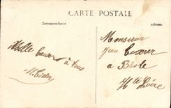 VINTAGE POSTCARD Interior Paris of the Opera the big room