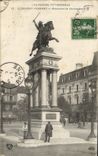 VINTAGE POSTCARD Auvergne Clermont Ferrand Monument of Vercingetori