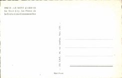 POSTAL MODERNA el montaje del laburnum alpestre las pistas alegres del montaje de la cruz y del Communailles