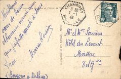 CPA Nancy Statue de Stanislas et l'hotel de ville