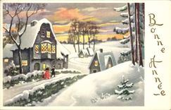 CPA Fantaisie Bonne Annee