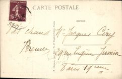 CPA Guerande Interieur de la Collegiale la crypte Tombeau de Tristan de Carne