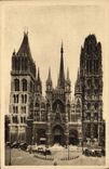VINTAGE POSTCARD Rouen the Notre Dame cathedral