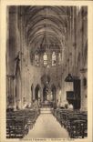 CPA Montfort L'Amaury Interieur de L'Eglise