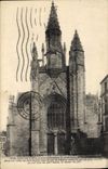 VINTAGE POSTCARD Guerande the Collegial one