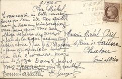 VINTAGE POSTCARD St les Bains Honors Mont Juniper Close of the Pond with Queuldre