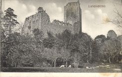 VINTAGE POSTCARD Landsberg