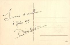 VINTAGE POSTCARD Ruin Andlau EIB Barr